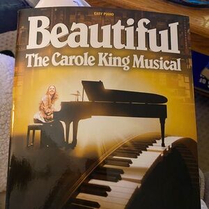 Carole King musical easy piano book